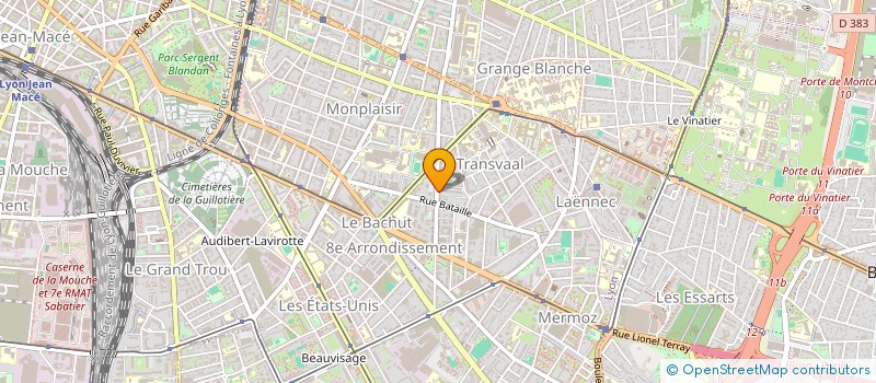 localisation de l'entreprise MONSIEUR SAMUEL HUET  LYON