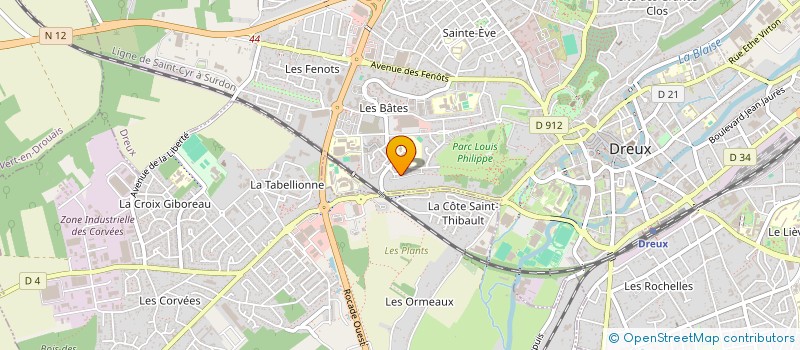 localisation de l'entreprise MONSIEUR SAMUEL-HULICIE GALINA FORTES à DREUX