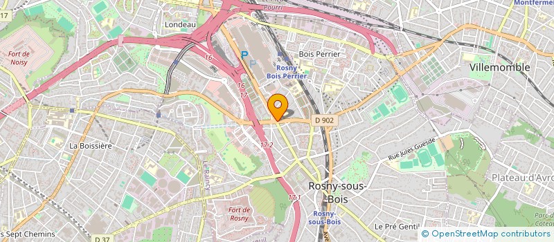 localisation de l'entreprise MONSIEUR SAMUEL IMBO à ROSNY-SOUS-BOIS