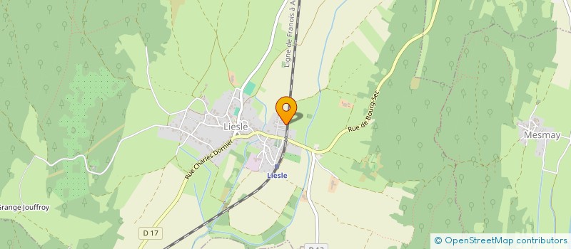 localisation de l'entreprise MONSIEUR SAMUEL INKI  LIESLE