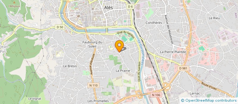 localisation de l'entreprise MONSIEUR SAMUEL ISIDORE  ALES