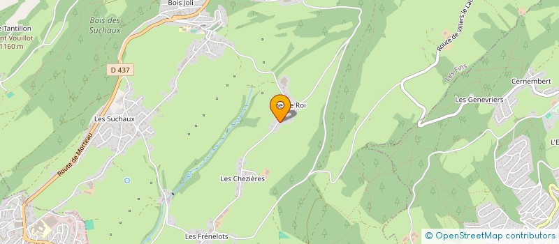 localisation de l'entreprise MONSIEUR SAMUEL JACOULOT  LES FINS