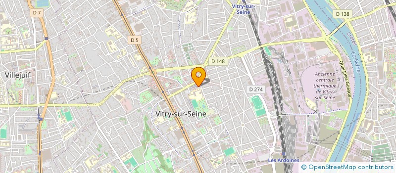 localisation de l'entreprise MONSIEUR SAMUEL JAMIER à VITRY-SUR-SEINE