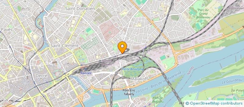 localisation de l'entreprise MONSIEUR SAMUEL JAN  NANTES