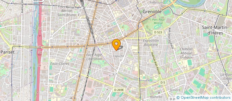 localisation de l'entreprise MONSIEUR SAMUEL JAWORSKI  LE PONT-DE-CLAIX