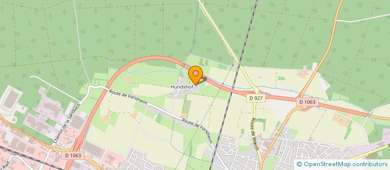 localisation de l'entreprise MONSIEUR SAMUEL JEANROY  HAGUENAU