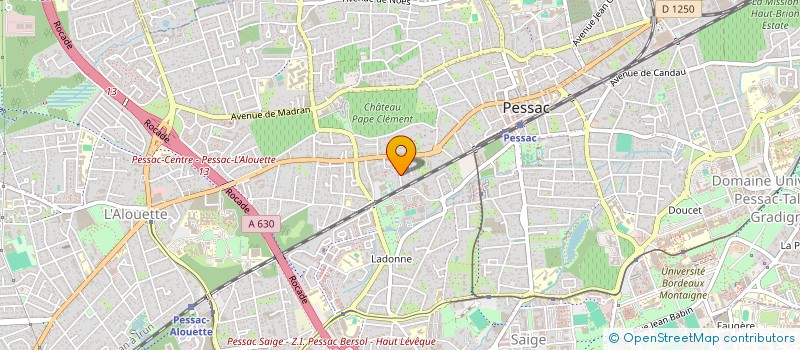 localisation de l'entreprise MONSIEUR SAMUEL JEUDY à PESSAC