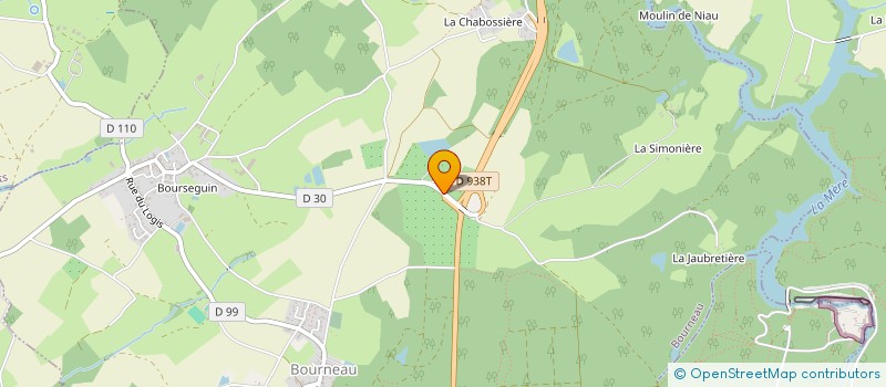localisation de l'entreprise MONSIEUR SAMUEL JOBARD à BOURNEAU