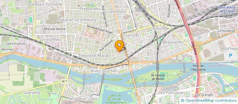 localisation de l'entreprise MONSIEUR SAMUEL JUANOLA  TOURS