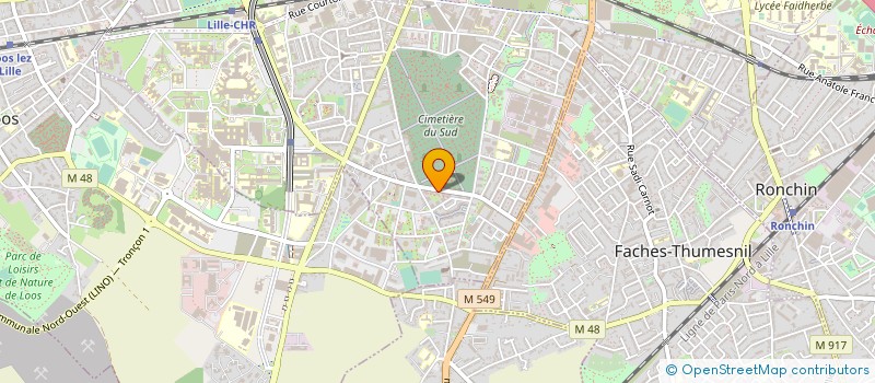localisation de l'entreprise MONSIEUR SAMUEL KADJE KEUMOE à LILLE