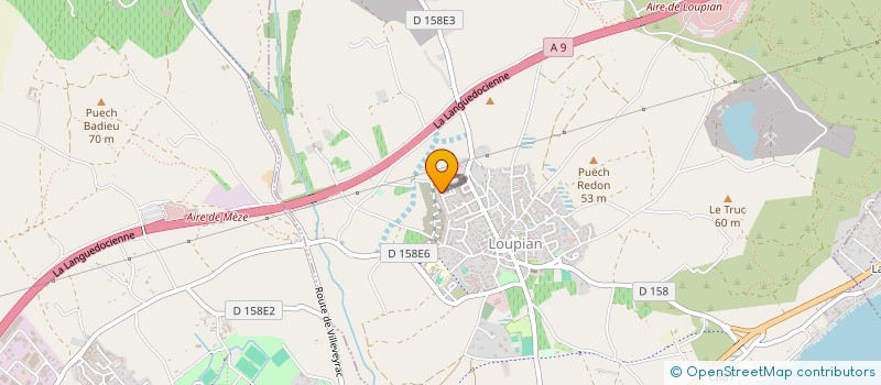 localisation de l'entreprise MONSIEUR SAMUEL KAOUI  LOUPIAN