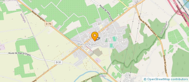 localisation de l'entreprise MONSIEUR SAMUEL KATIC  PLAN-D'ORGON