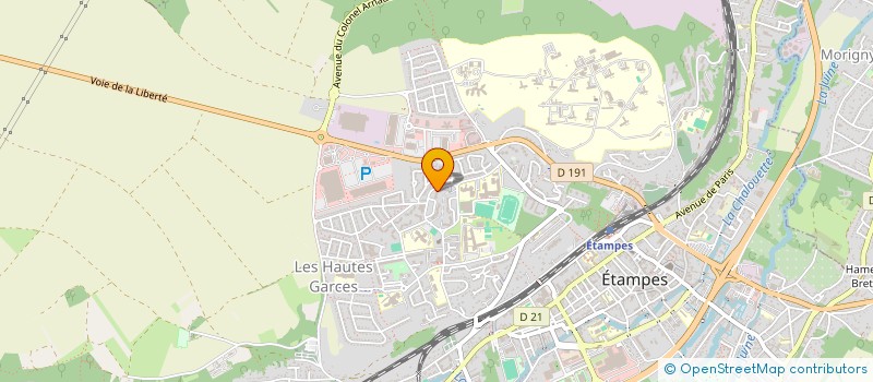 localisation de l'entreprise MONSIEUR SAMUEL KEMACHE  ETAMPES