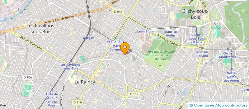 localisation de l'entreprise MONSIEUR SAMUEL KHAYAT  LE RAINCY