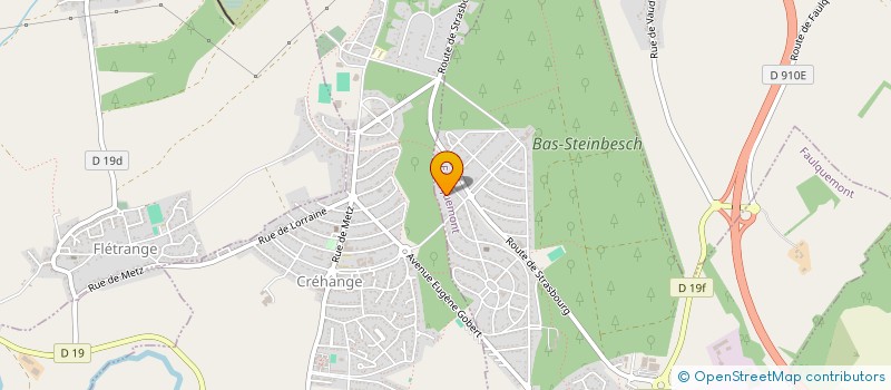 localisation de l'entreprise MONSIEUR SAMUEL KOCH  FAULQUEMONT