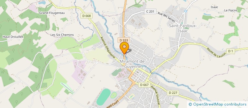 localisation de l'entreprise MONSIEUR SAMUEL KONG  MIRAMONT-DE-GUYENNE