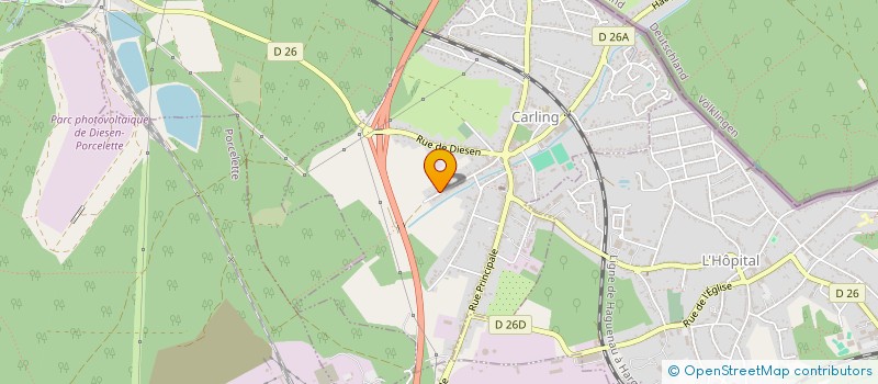 localisation de l'entreprise MONSIEUR SAMUEL KOT  CARLING