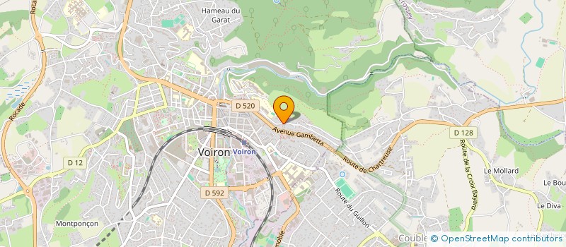 localisation de l'entreprise MONSIEUR SAMUEL LAARMAN à VOIRON