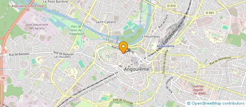 localisation de l'entreprise MONSIEUR SAMUEL LAFFITTE à ANGOULEME
