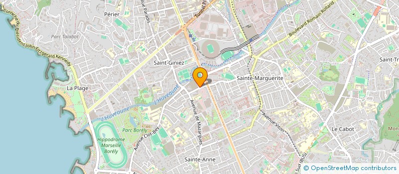 localisation de l'entreprise MONSIEUR SAMUEL LAGRENE à MARSEILLE