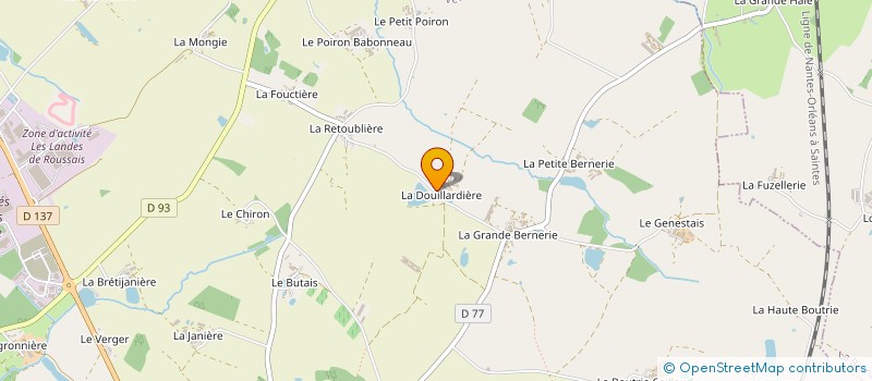 localisation de l'entreprise MONSIEUR SAMUEL LAHEUX à MONTAIGU-VENDEE