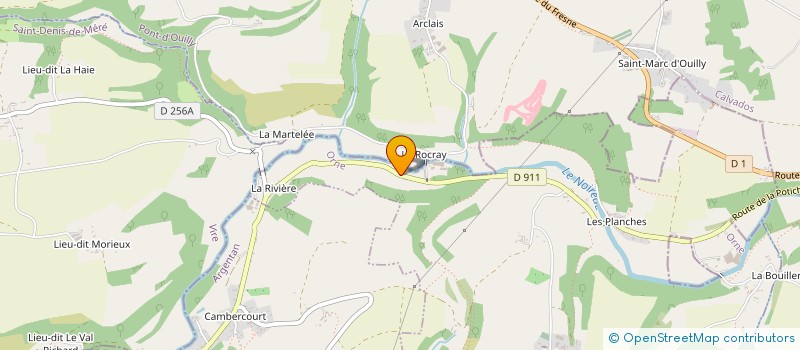 localisation de l'entreprise MONSIEUR SAMUEL LAINE à ATHIS-VAL DE ROUVRE