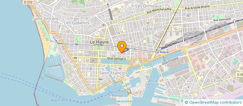 localisation de l'entreprise MONSIEUR SAMUEL LAINE à LE HAVRE