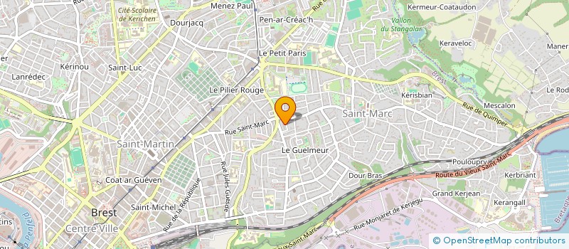 localisation de l'entreprise MONSIEUR SAMUEL LAMOUR à BREST