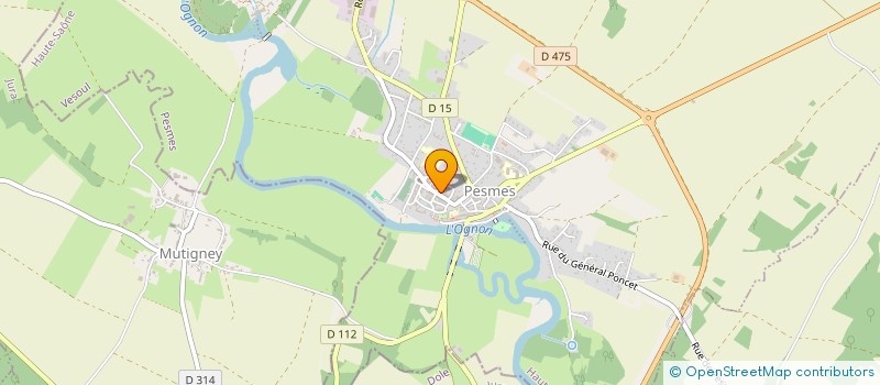 localisation de l'entreprise MONSIEUR SAMUEL LAMY à SAUVIGNEY-LES-PESMES