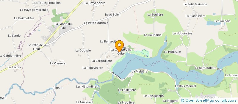 localisation de l'entreprise MONSIEUR SAMUEL LANCELOT  SAINT-M'HERVE