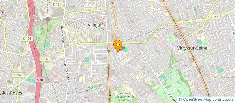 localisation de l'entreprise MONSIEUR SAMUEL LANDEE  VILLEJUIF