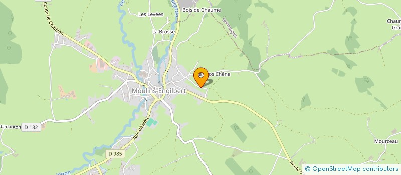 localisation de l'entreprise MONSIEUR SAMUEL LANGEVIN à MOULINS-ENGILBERT