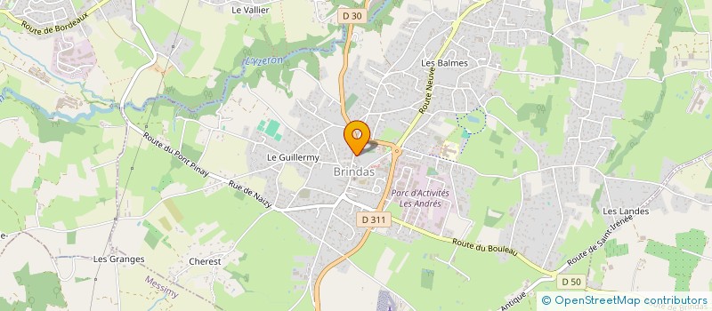 localisation de l'entreprise MONSIEUR SAMUEL LASSOUED  BRINDAS