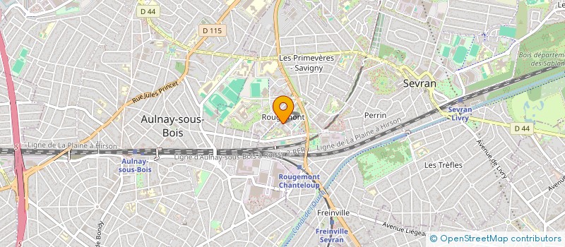 localisation de l'entreprise MONSIEUR SAMUEL LATHES à SEVRAN