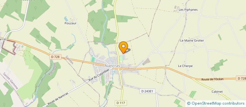 localisation de l'entreprise MONSIEUR SAMUEL LATOUR  NANCRAS