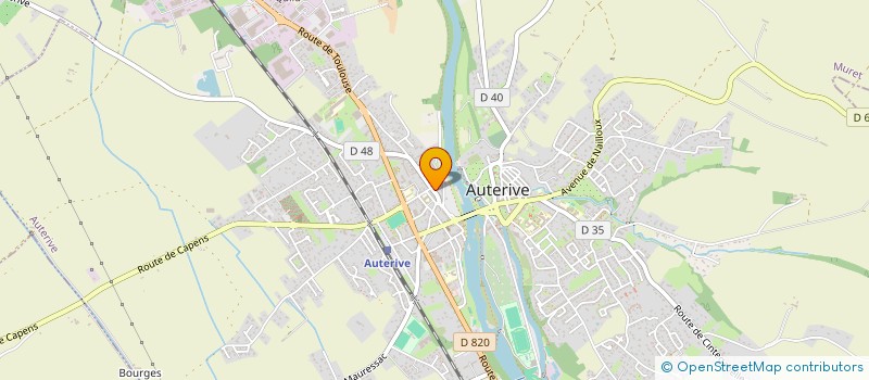 localisation de l'entreprise MONSIEUR SAMUEL LAUDIC  AUTERIVE