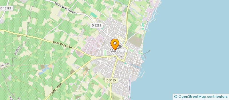 localisation de l'entreprise MONSIEUR SAMUEL LAUNAY à MARSEILLAN