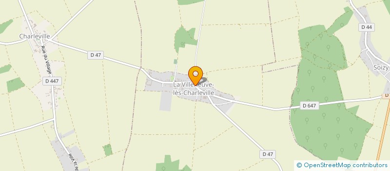 localisation de l'entreprise MONSIEUR SAMUEL LAVAUD  LA VILLENEUVE-LES-CHARLEVILLE