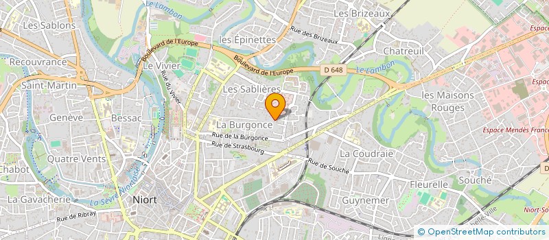 localisation de l'entreprise MONSIEUR SAMUEL LE DORTZ à NIORT