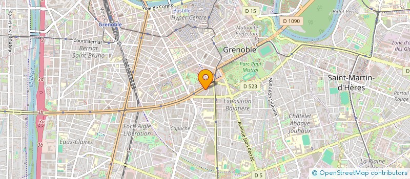 localisation de l'entreprise MONSIEUR SAMUEL LE GLOAN-GIULIANO à GRENOBLE