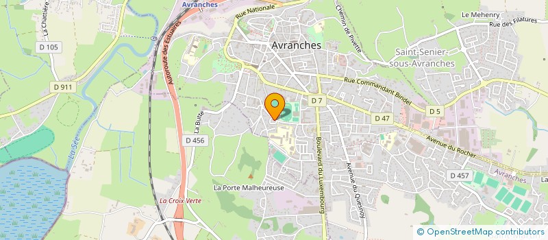 localisation de l'entreprise MONSIEUR SAMUEL LE GREGAM  AVRANCHES