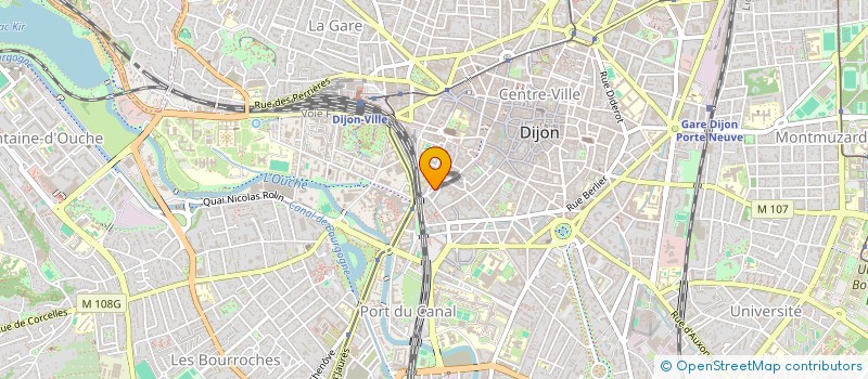 localisation de l'entreprise MONSIEUR SAMUEL LEBEAU  DIJON