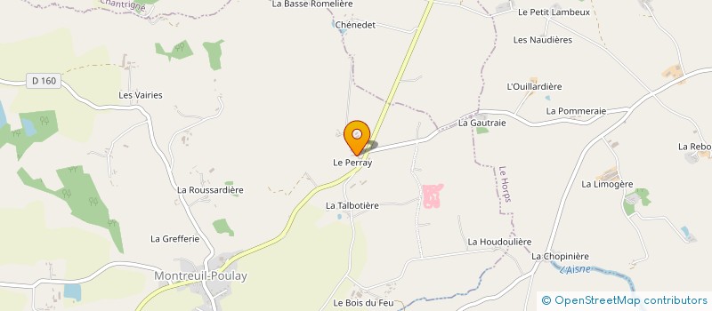 localisation de l'entreprise MONSIEUR SAMUEL LEBLANC  LE RIBAY