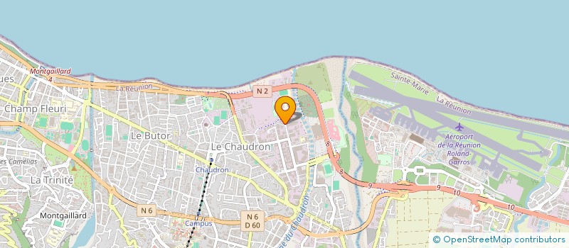 localisation de l'entreprise MONSIEUR SAMUEL LEBON  SAINT-DENIS