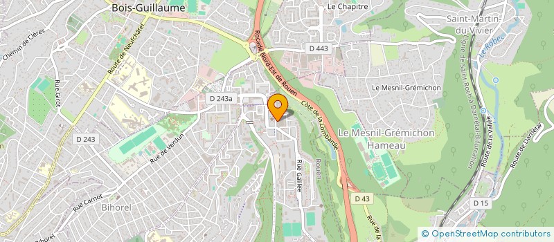 localisation de l'entreprise MONSIEUR SAMUEL LECEFEL à ROUEN