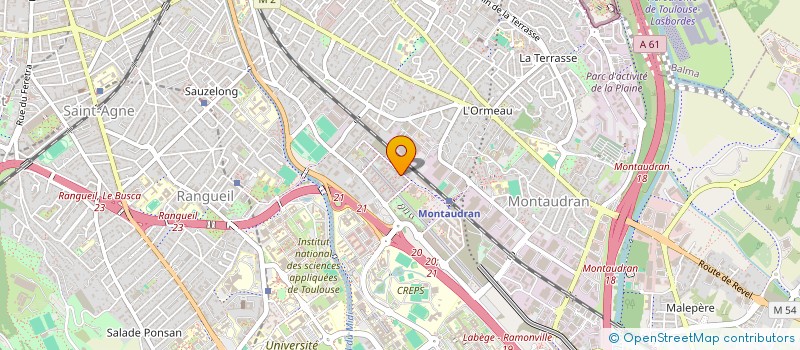 localisation de l'entreprise MONSIEUR SAMUEL LECLERC à TOULOUSE