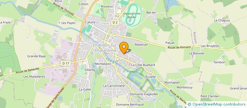 localisation de l'entreprise MONSIEUR SAMUEL LECLERCQ  BELLEVILLE-EN-BEAUJOLAIS