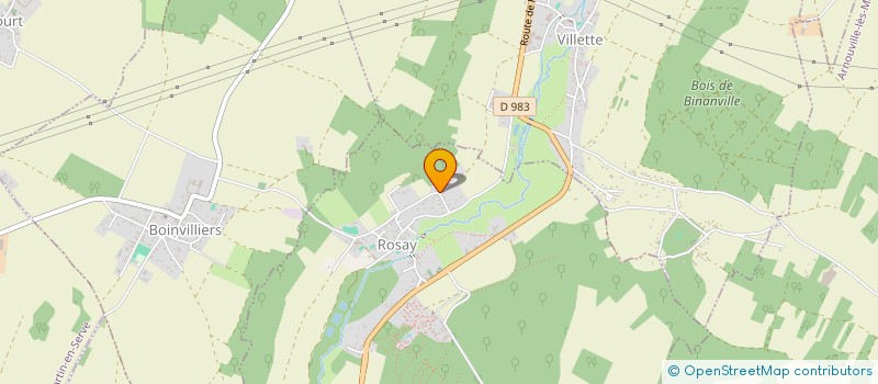 localisation de l'entreprise MONSIEUR SAMUEL LEE  ROSAY