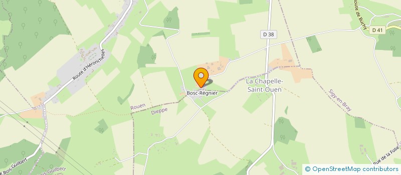 localisation de l'entreprise MONSIEUR SAMUEL LEGER à LA CHAPELLE-SAINT-OUEN
