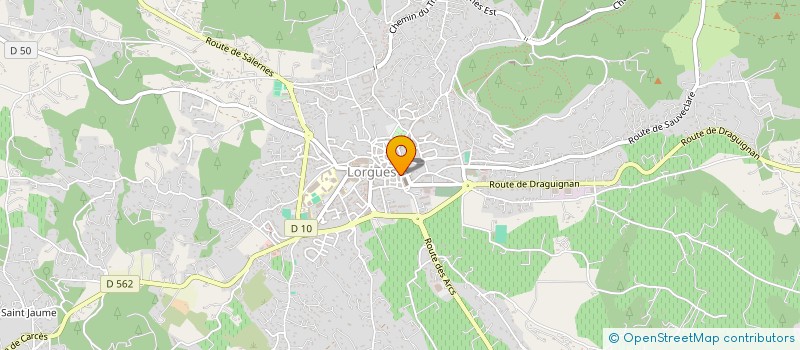 localisation de l'entreprise MONSIEUR SAMUEL LEGRAND à LORGUES